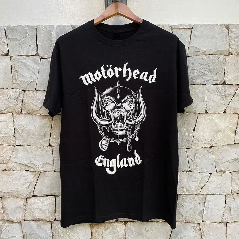 

Motor England Motorcycle head Band Around Hiphop Blast Street Trend Short-sleeved Men's and Women's Street T-shirts