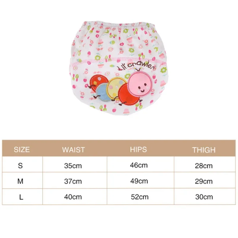 3 STKS Baby Blote Doek Luiers Unisex Herbruikbare Wasbare Zuigelingen Kinderen Katoenen Doek Training Slipje Luiers Veranderende