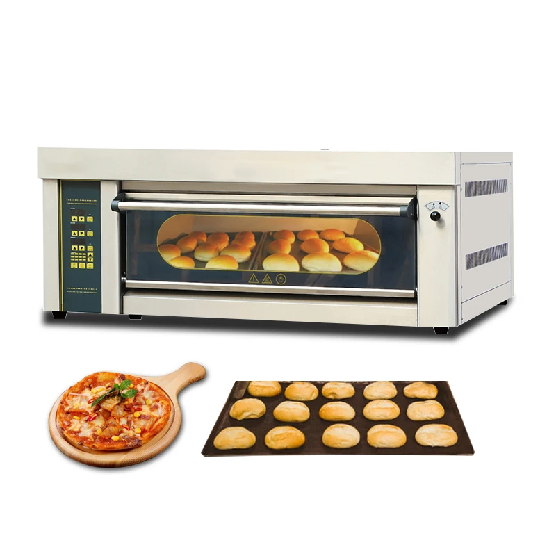 Natural Gas Smart Industrial 3 Deck 9 Tray Oven 110v Bread Inbuilt Oven Price For Baking