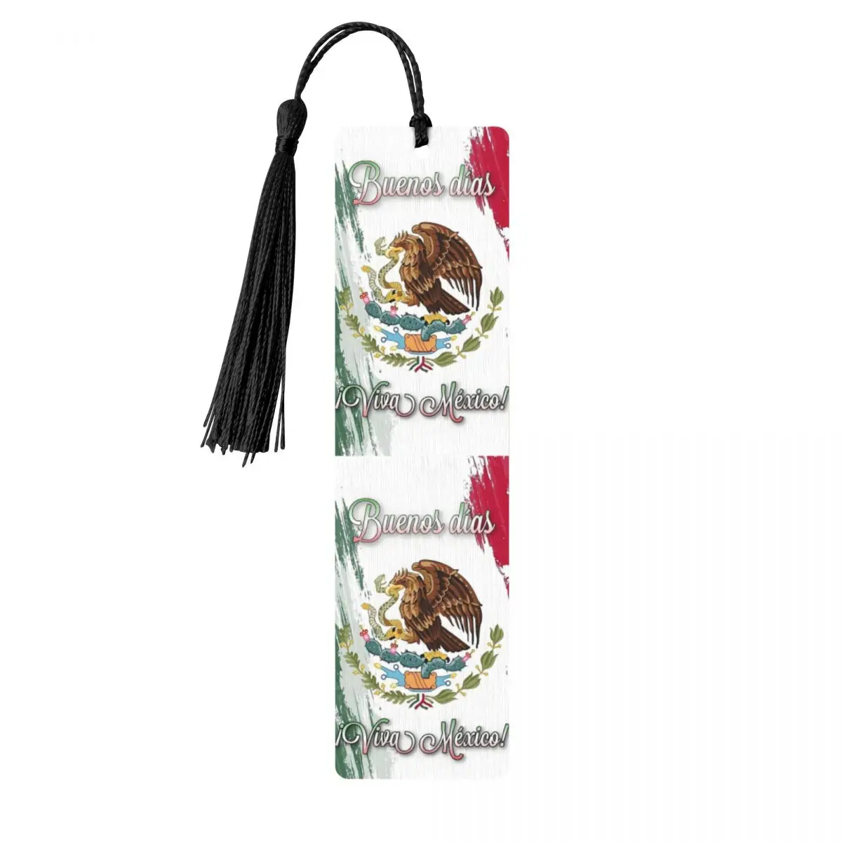 

Забавный зажим для книги с флагом Мексики, нумерация страниц-закладка с кисточкой, держатель для страниц, подарок для учителя, аксессуар для чтения