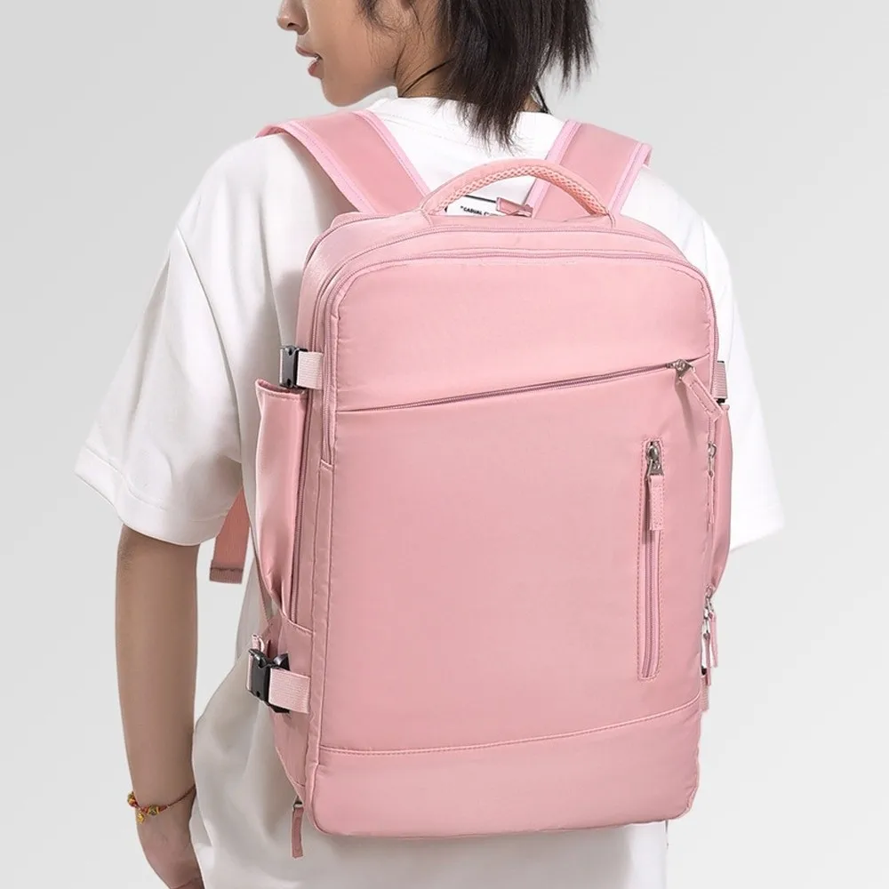 

Модный дорожный рюкзак большой емкости, удобная водонепроницаемая сумка для багажа на плечо, простая легкая дорожная сумка для улицы