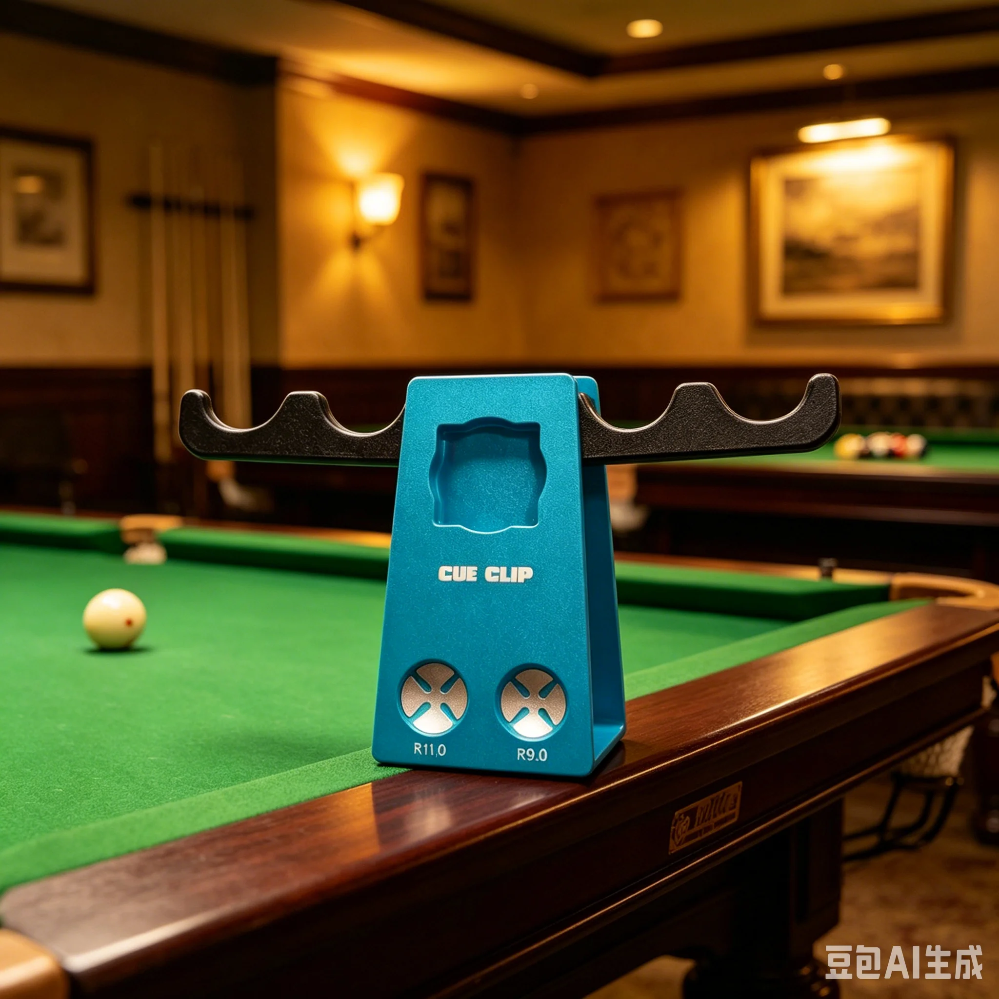 

4 In 1 Portable Cue Clip Billiards Snooker Cue Rack Holder With 4 Holes For Square And Round Billiards Organizer Accessories