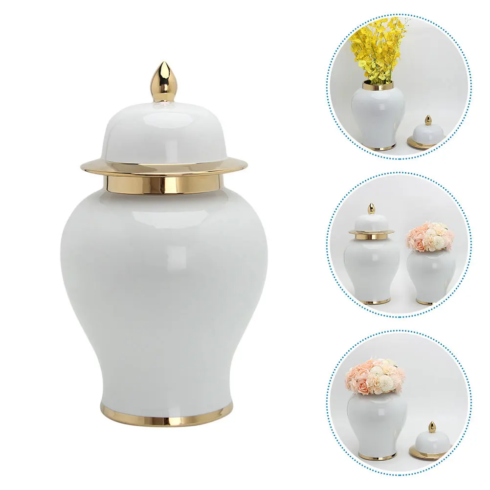 

Small Vase Decorative Traditional Flower Tabletop Centerpieces Home