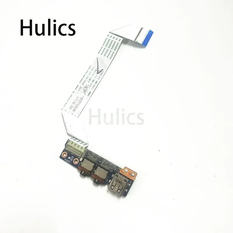 Hulics Used For HP ENVY4 ENVY4-1000 TPN-C102 Laptop USB Board And Sound Card Interface Audio  LS-8661P