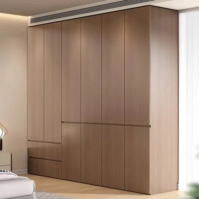 Nordic Luxury European Wardrobe Storage Hanging Clothes Organizer Wardrobe Bedroom Modern Ropero Armable De Ropa Home Furniture