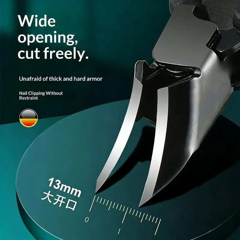 Ingrown Nail Care Slanted Point Clipper with No Splash Design for Simple and Comfortable Home Use