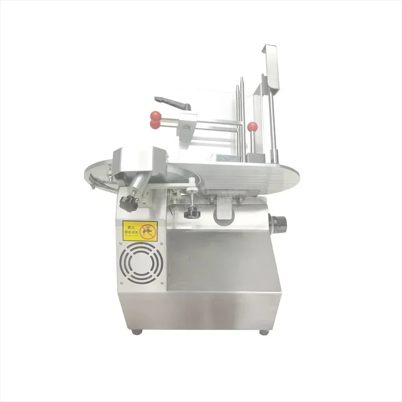 

Factory Outlet Semi-Automatic Electric Frozen Meat Slicer Desktop Ham Meat Slicer Cheese Slice