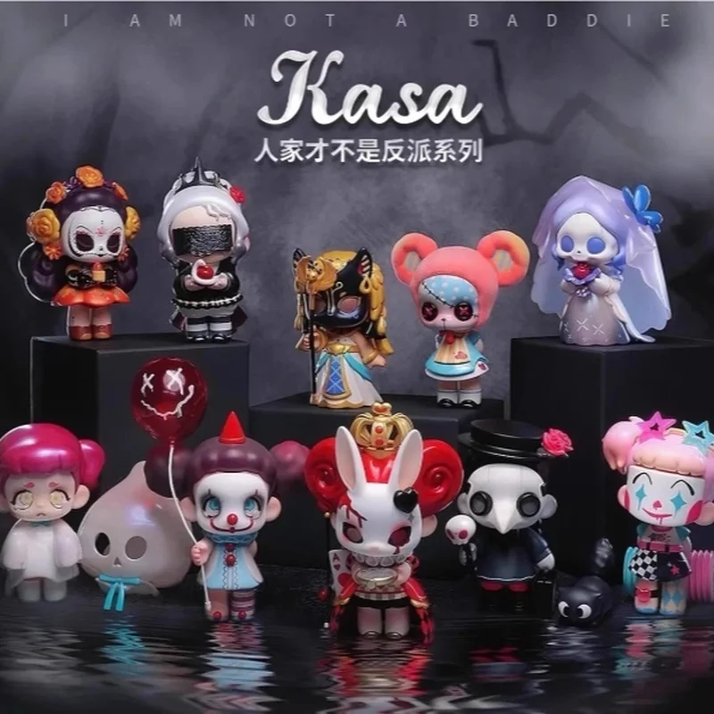 

Not A Villain Series Anime Figurine Surprise Mysterious Box Trendy Toy Collection Cute Cartoon Children Adult Surprise Gift Toys