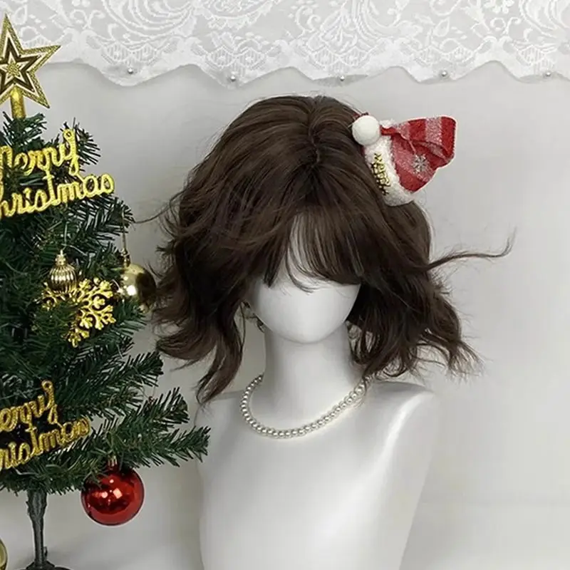 

Wig Girl Lolita Short Curly Hair New Wool Roll Short Hair Simulation Hair Jk Whole Wig Cover