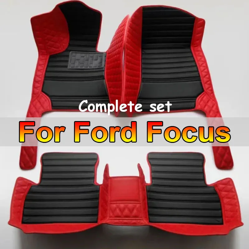 

Car Floor Mats For Ford Focus MK3 MK3.5 III 2012~2019 2015 2016 2017 Rugs Panel Footpads Carpet Cover Pad Foot Pads Accessories