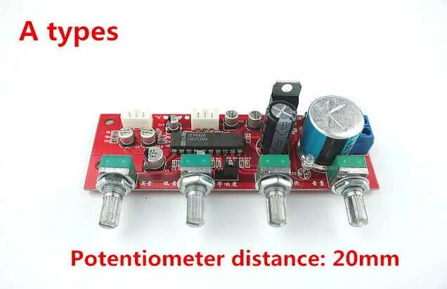 LM1036 tone board With treble bass volume adjustment pre-amplifier Tone Board