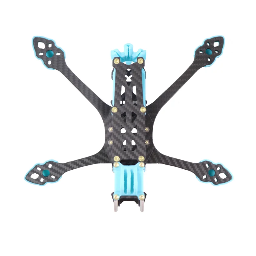 

MARK5 Mark 5 DC O4 Rro 5 дюймов 222 мм Рама из углеродного волокна FPV для MARK5-DC Air Unit FPV Камера Freestyle RC Racing Frame Kit