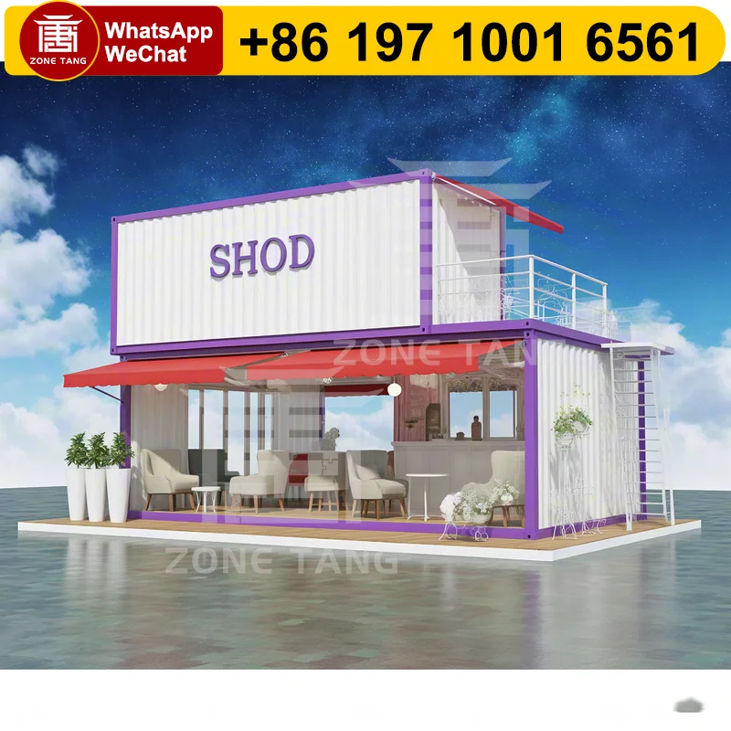 

Mobile House Hot Sale Cheap Tiny Houses Creative Container Factory Custom 20/40FT Prefabricated Holiday Home Eco-Friendliness
