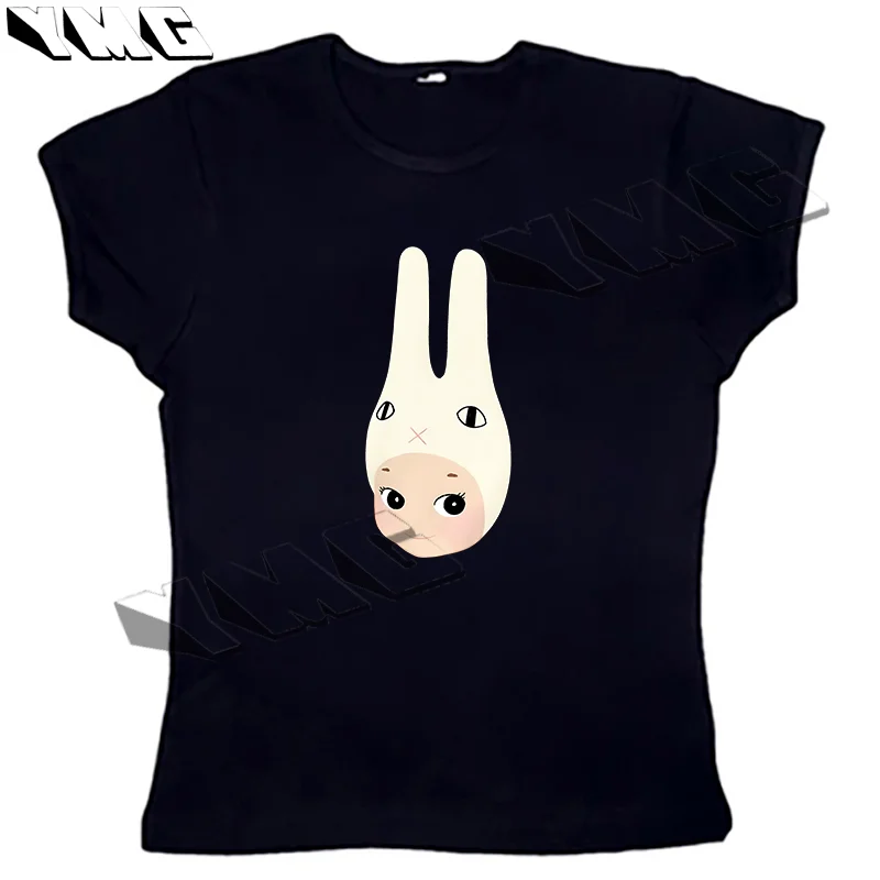 Sonny Angel Bunny Cute Baby T-shirt 90s Popular Y2K Summer Aesthetics Cute Pinterest Retro Style Streetwear EMO girl