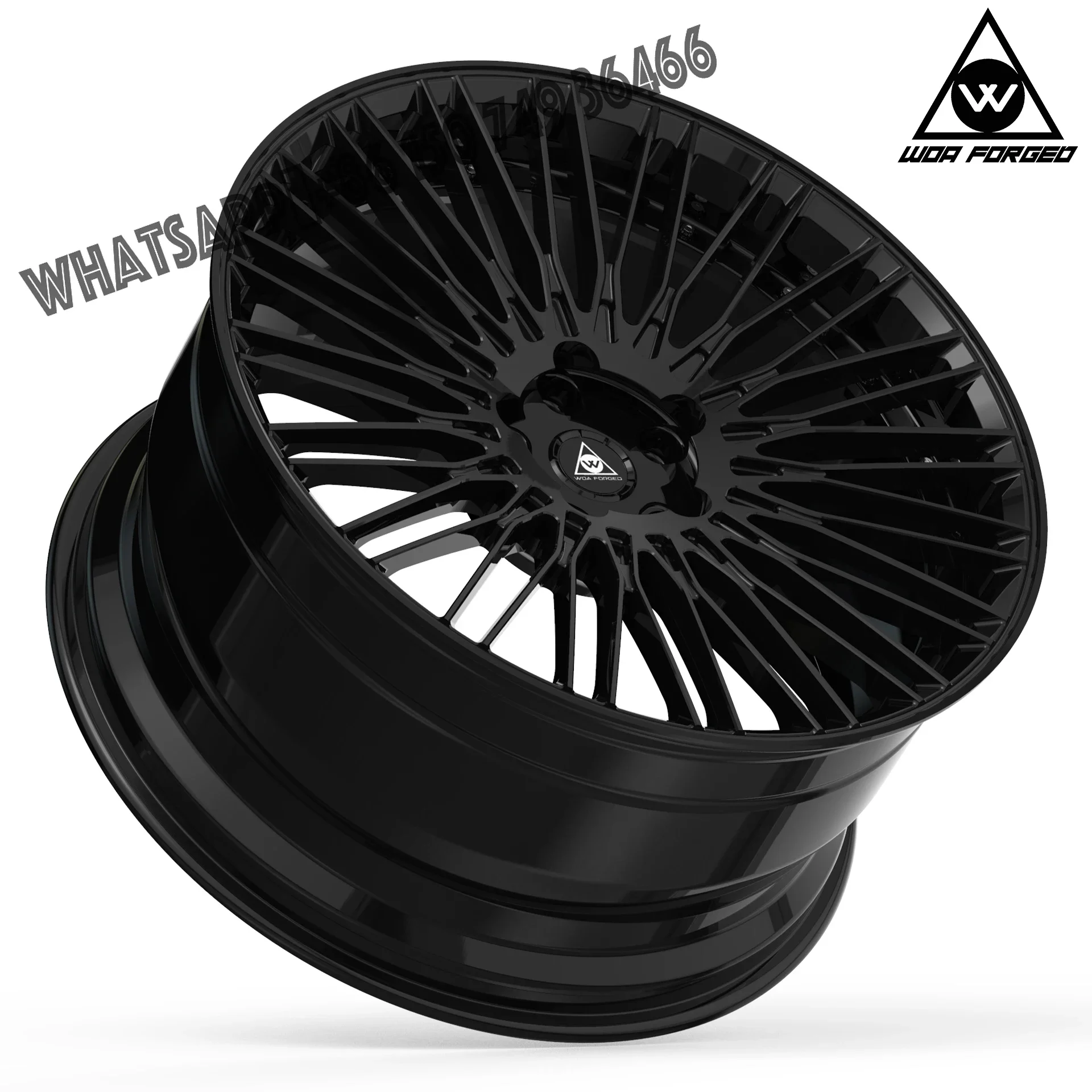 

WOAFORGED Multi Spoke Mesh Design Forged Rims 18 19 20 22 Inch 2pcs Forged Alloy Racing Car Wheels 5x112 for E46 E60 Mercedes