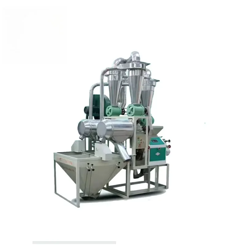 Customized Mini Domestic Flour Mill Machinery Wheat Grain Grinding Milling Equipment for Household Processing