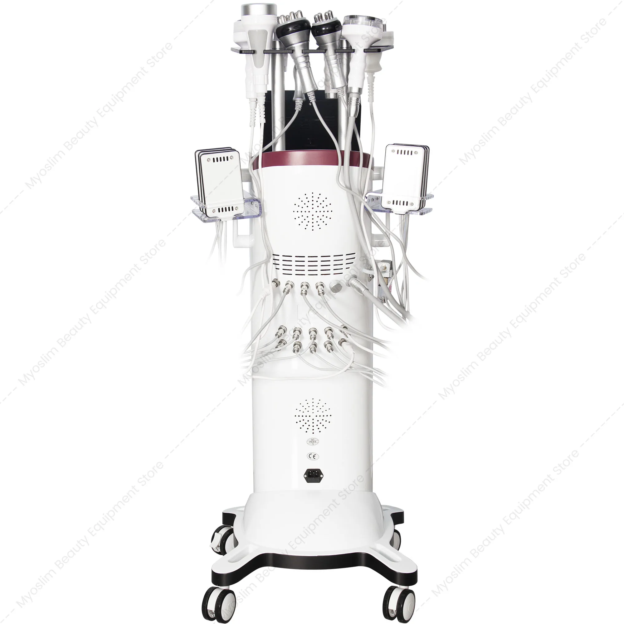 10-in-1 Cavitation Vacuum Body Contouring 80K Cavitation, RF, Laser, BIO&HOT, Magnetometer for Shaping & Skin Tightening