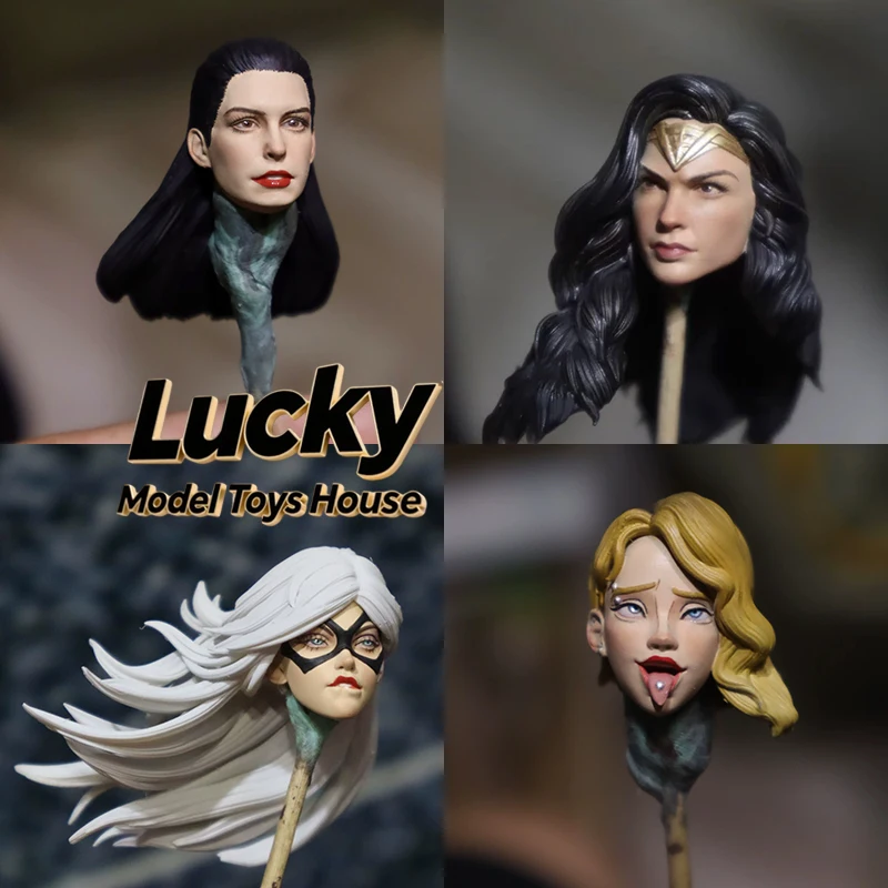 1-12-gwen-wonder-cat-woman-anne-hathaway-female-figure-head-sculpt-toys-accessory-customization-for-6-shf-mafex-kaiyodo-body