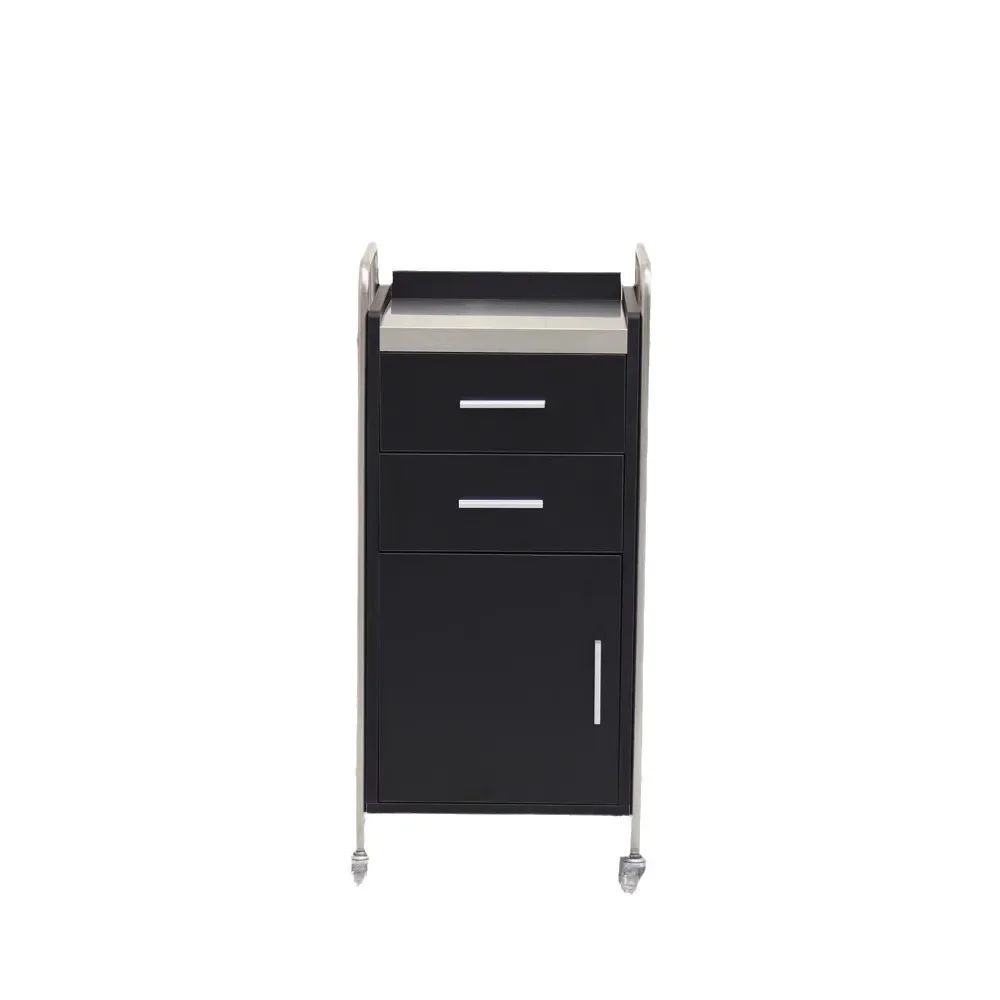 Barber shop tool cabinet, hair stylist storage tool box, hair shop perm and dye cart cabinet