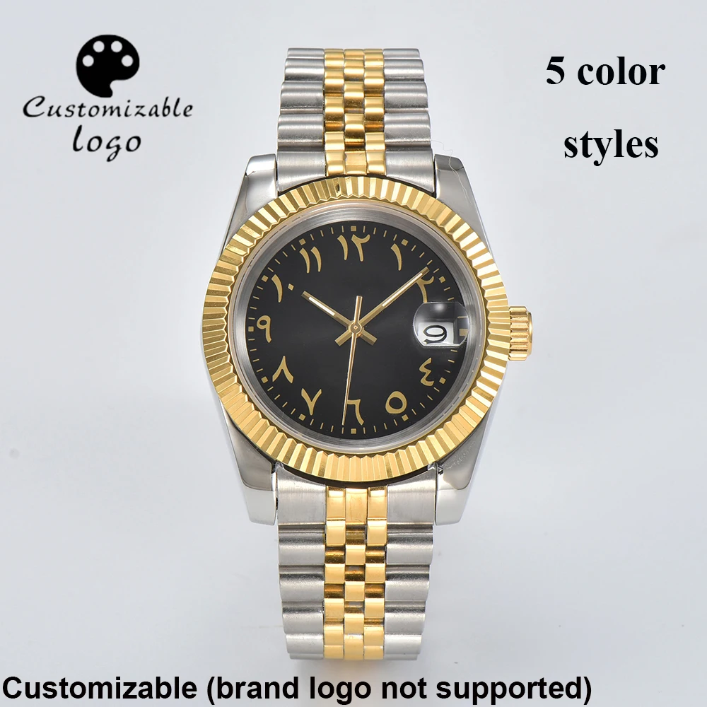 Customizable NH35 Luxury Watch watches for men Stainless Steel Case For NH35 Movement  mens watch Sapphire Mirror Wrist watch ﻿