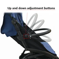 New Baby Stroller Safety Armrest Adjustable Bumper Bar Strolles Accessories Fit For Yoyo2 Yoya Handrail Pushchair Handrail fence