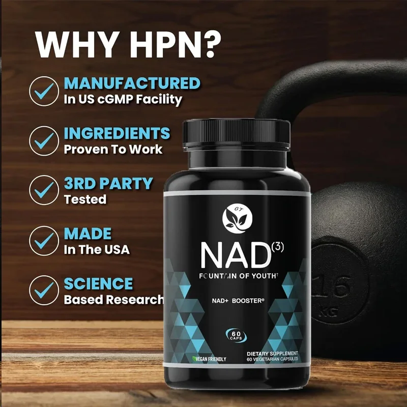 

Питание Performance Nad Supplement - | | Натуральная энергия для борьбы со старением, долголетия и сотовой связи, 60 капсул