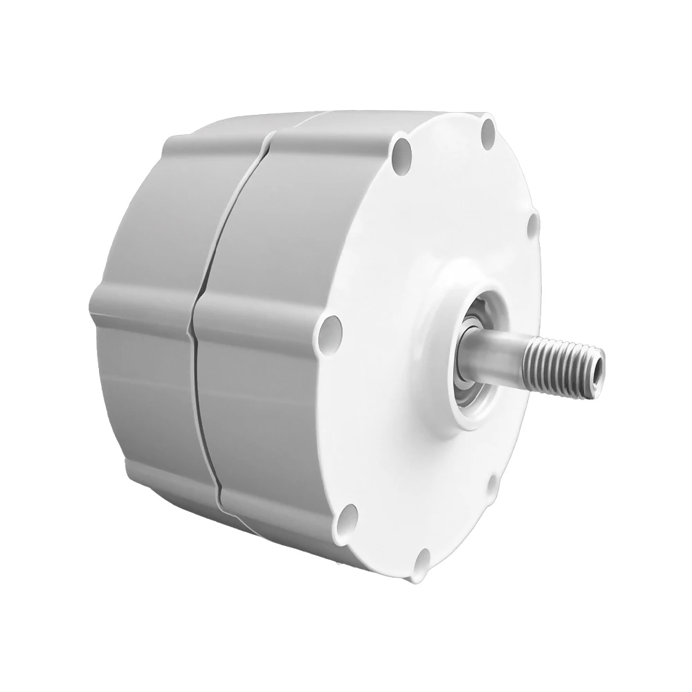 Polen Levering 3000W Gearless Permanente Magneet Generator Turbine Lage Snelheid 12V 48V Voor Water- en Windenergie Huishoudelijk Gebruik