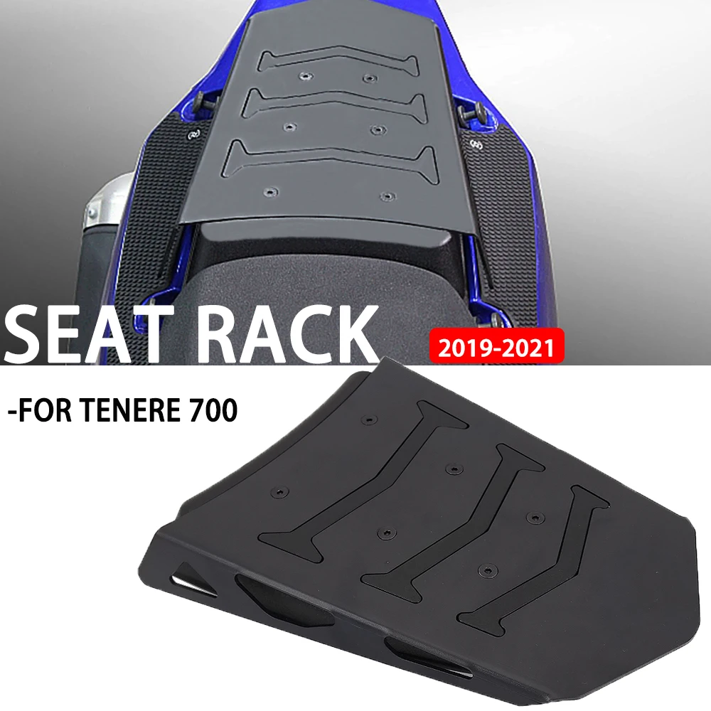 2019 2020 2021For Yamaha TENERE700 Tenere 700 Black Mono Seat Rack Bag Luggage Carrier Motorcycle Accessories Fairing Seat Cowl