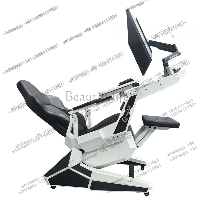 FG43-Computer simple cabin, zero gravity e-sports warehouse, home Internet cafe integrated table and chair game cabin
