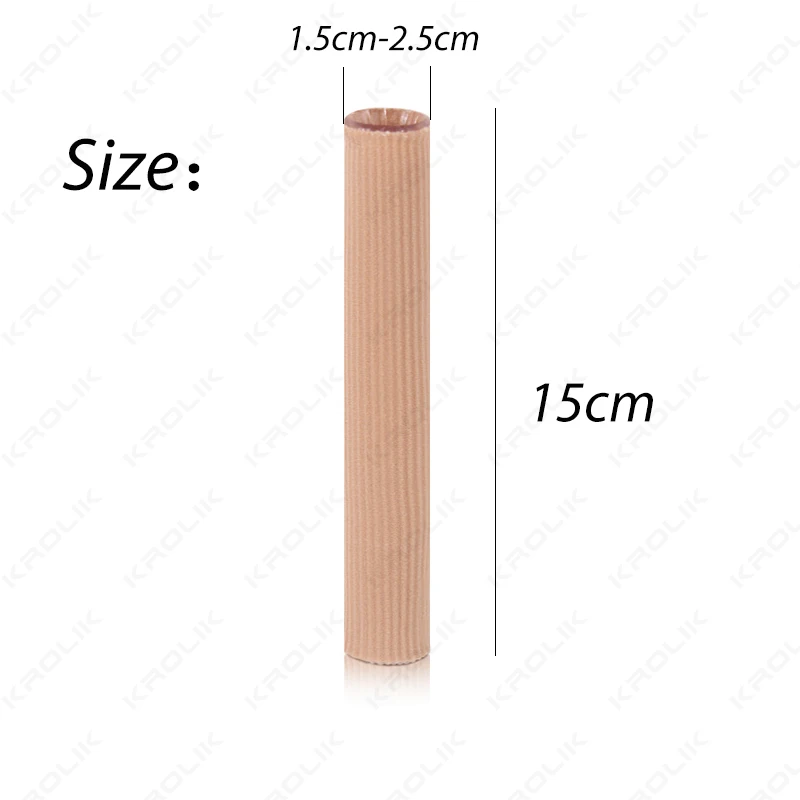 Correcteur de doigts pieds correcteur semelles tissu Gel Silicone Tube oignon orteils séparateur de doigts séparateur protecteur 2/1 pièce