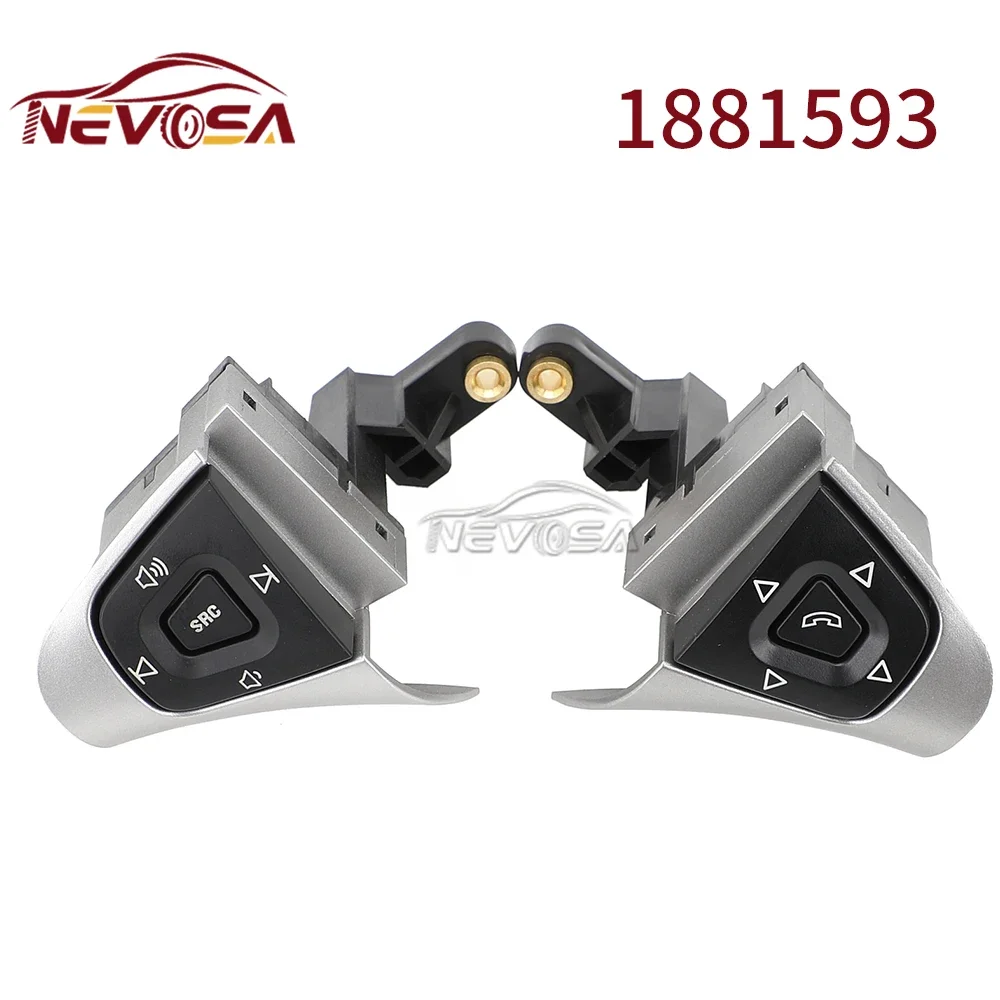 1881591 1881593 For SCANIA P G R T Series Cruise Control Switch Speed Steering Wheel Button Knob Autocruise Menus Dashboard
