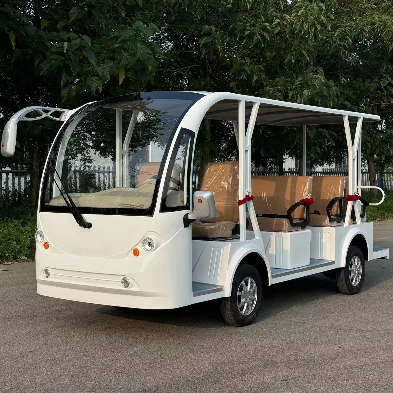 New Energy Sightseeing Touring Car Golf Sightseeing Car  City Vehicle Tourist Shuttle Electric Mini Car