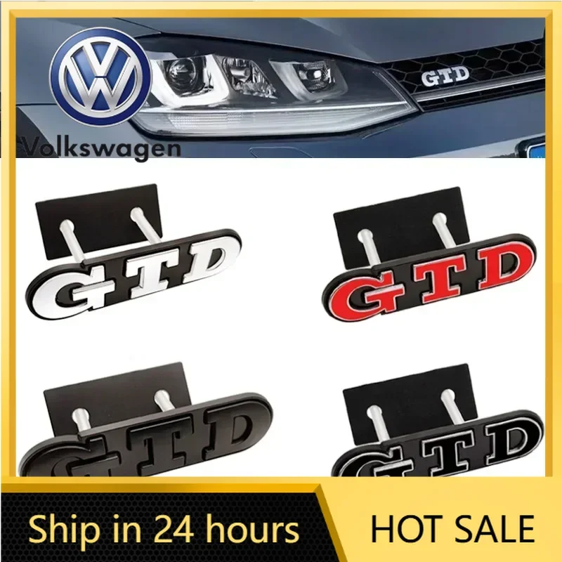 

Металлическая 3D-эмблема GTD для передней решетки и заднего багажника для Volkswagen Jetta MK5, Golf. Наклейки для Volkswagen VW Golf.