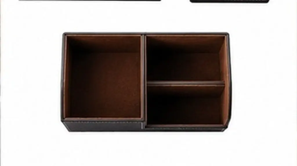 Storage Box Pen Multifunctional Desktop Organizer for Home Office Pens Stationery Sundries Tidy Workspace Lint Surface