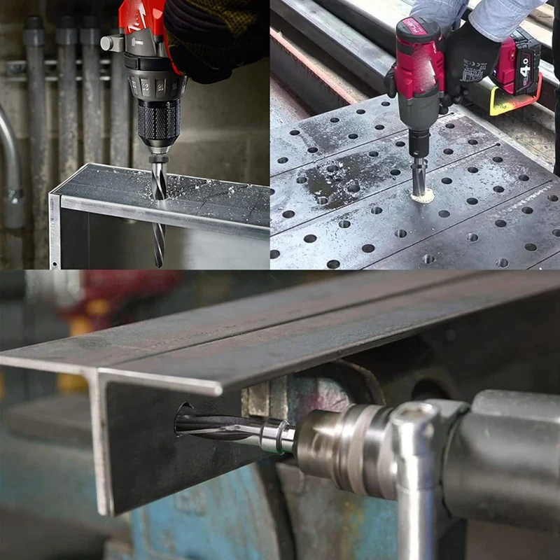 3/4-дюймовая сверлильная бридж/строительная развертка с патроном 1/2 дюйма, коническая мостовая развертка из быстрорежущей стали 3/4 дюйма, инструмент для стали, металла, дерева, прочный