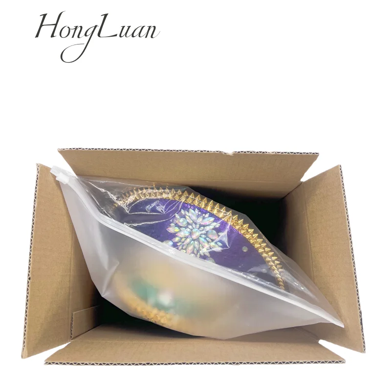 HongLuan Yellow Laser Leather Loop Captain Hat Rhinestone & Military Caps for Woman, Rave Festivals Accessories ＆ Party Cap Man