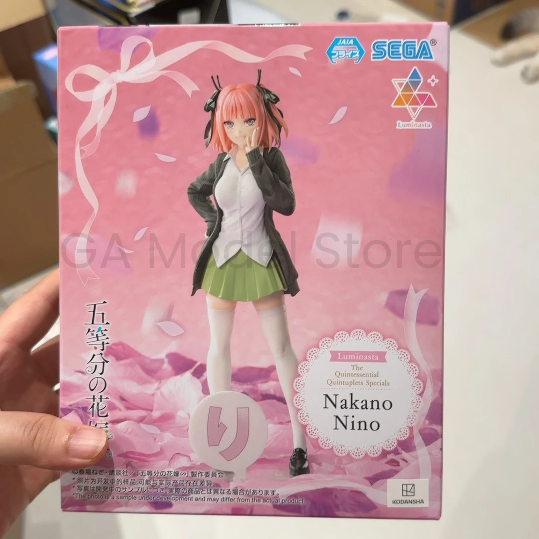 In Stock Sega Original Luminasta Anime Tee Quintessentia Quints Huisdieren Nakano Itsuki Yotsuba Miku Nino Ichika Ac Bodemtemperatuur Figuur Model