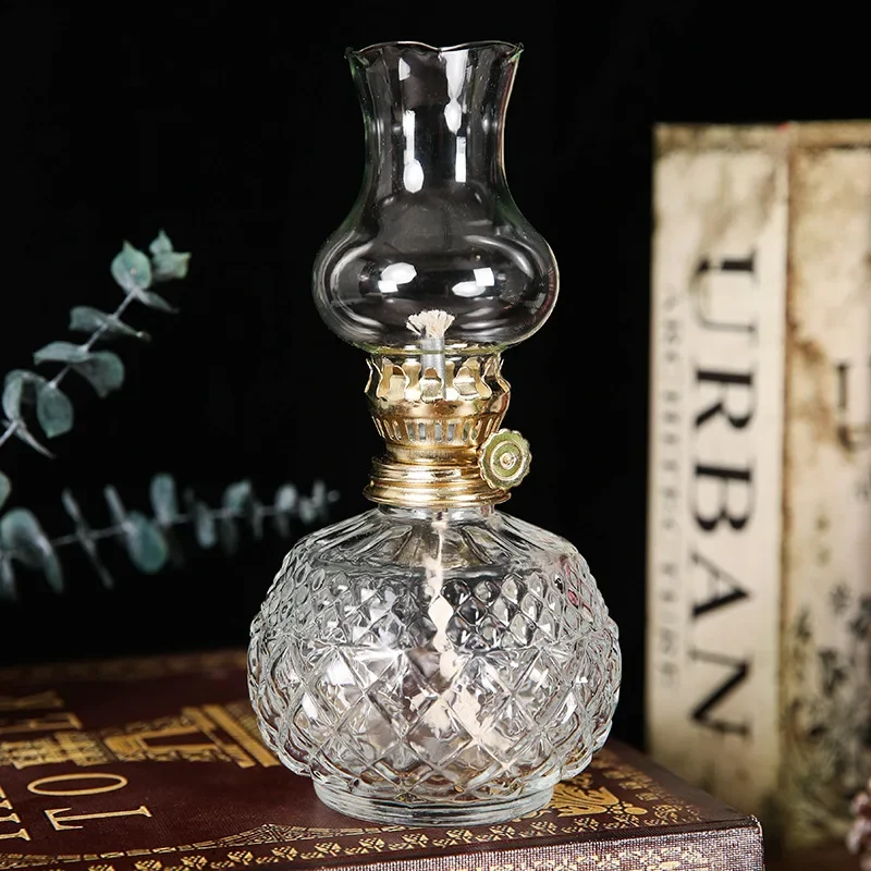 28 Hole Glass Lampshade with A Diameter of 3Cm Lampshade Vintage Oil Lamp Accessories