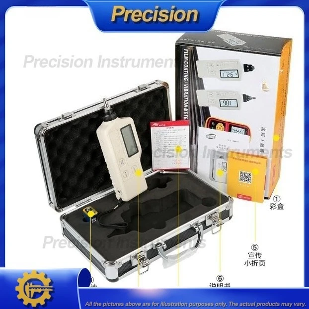 2026 Digital Vibration Meter High Precision Portable Vibration Analyzer for Mechanical Equipment Measurement Tool