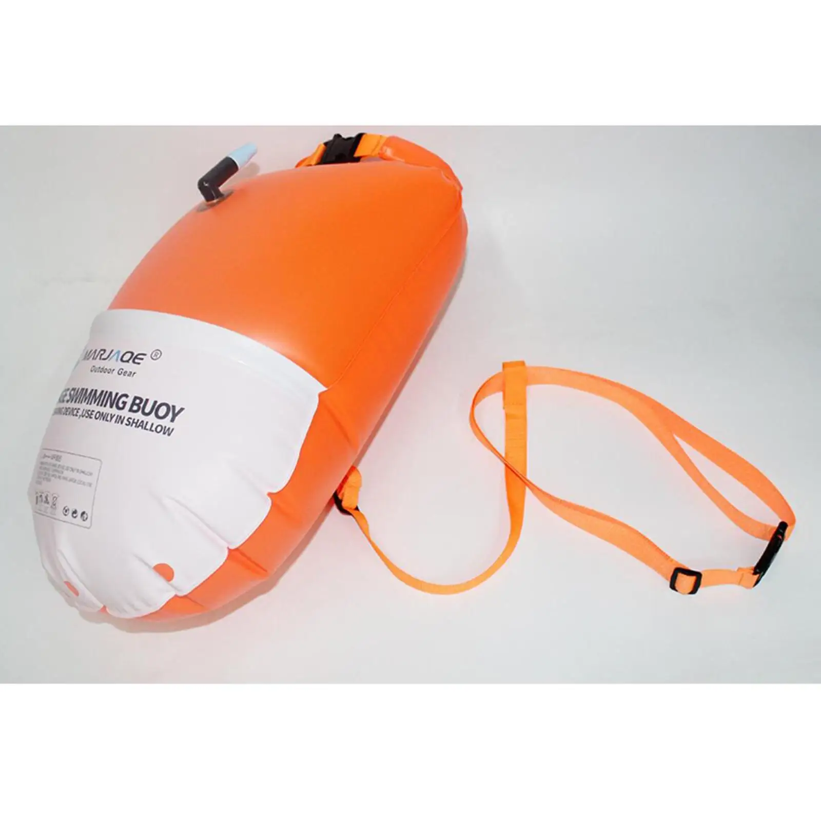 

20L PVC Swim Buoy Float with Adjustable Waist Belt Safety Bag Inflatable Open Water Floating Device for Swimmers