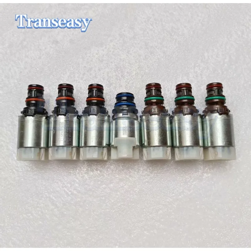 6R80 Brand New 7PCS Transmission Valve Body Solenoids Kit Fits For Ford Explorer Ranger Mustang Transit Everest F-150 2011-2017
