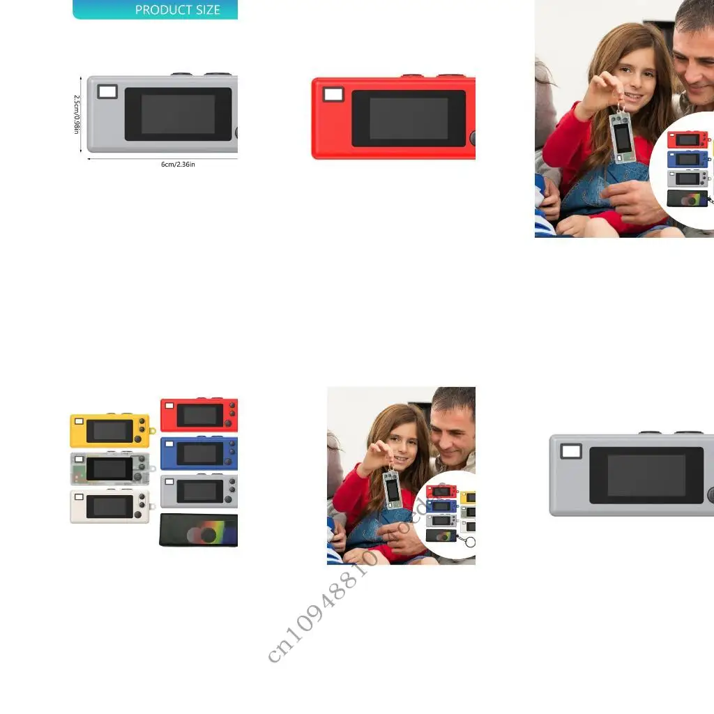 

7pcs Portable Keychain Compact ABS Designing for Travel Outdoor Everyday Use