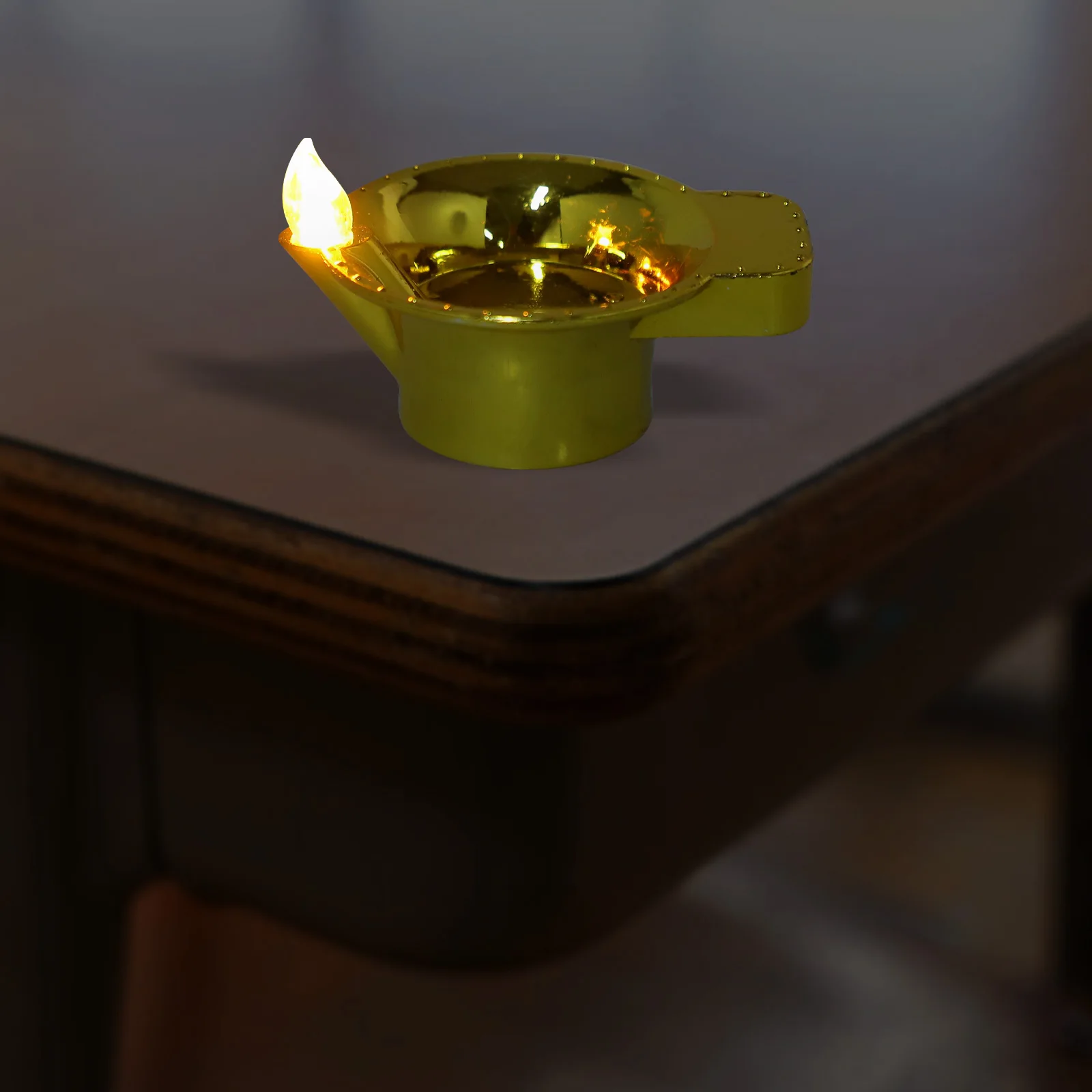 4 قطع من شموع LED مقاومة للماء تعمل لديكور المنزل والجو الرومانسي والاحتفال بالحدث