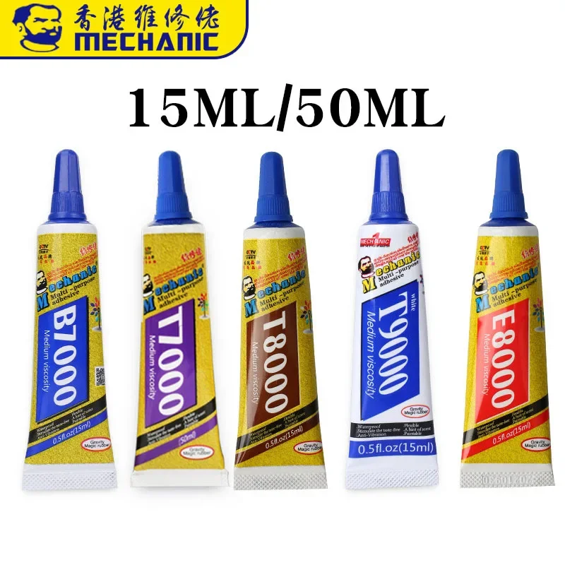 MECHANIC 15/50/110ML Liquid Adhesive B7000 E8000 T7000 T9000 T6000 Mobile Phone LCD Display Frame Touch Screen Repair Glue