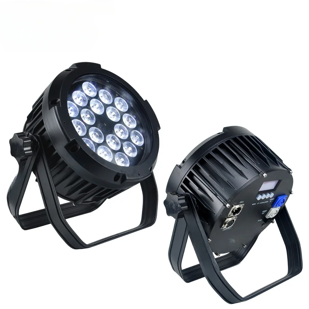 

18 12-18W mixed color soft light, cast aluminum silent fanless KED Pa light stage lamp