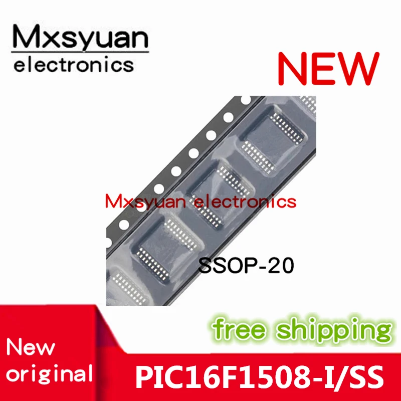 10pcs~50pcs/lot PIC16F1508-I/SS PIC16F1508T-I/SS PIC16F1508 -I/SS SMD SSOP-20