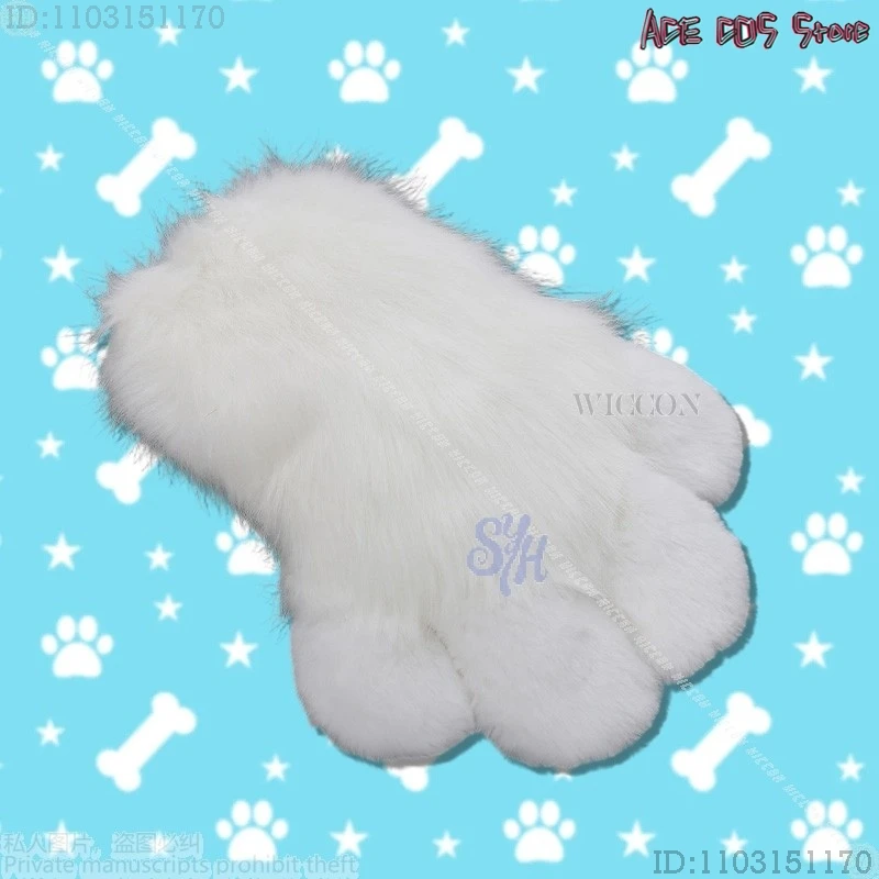 

Halloween Costume Adults Kawaii Animal Furry Cosplay Anime Furrsuit Cat Rabbit Dog Fox Paws Gloves Prop Accessories disguise Wom