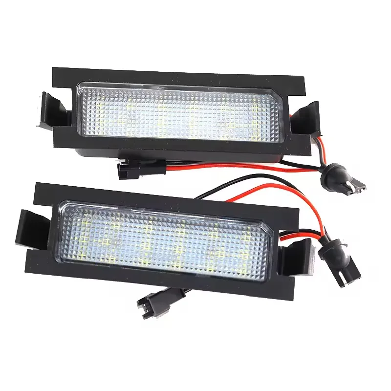 2 luces LED blancas de 6000K para matrícula de coche, sin errores CANBUS, para Kia Ceed JD ED, lámpara de matrícula, accesorios para coche