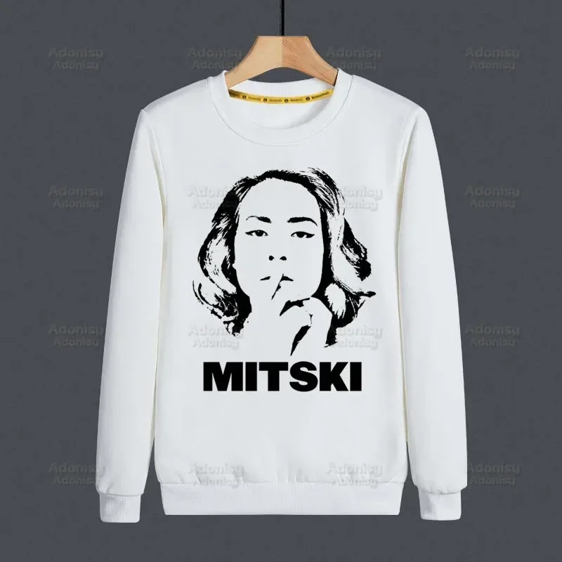 Mitski Hoodie Sweatshirt Men Singer Be The Cowboy Pullover Harajuku Men's Bury Me At Makeout Creek Hoodie Casual Fashion Clothes