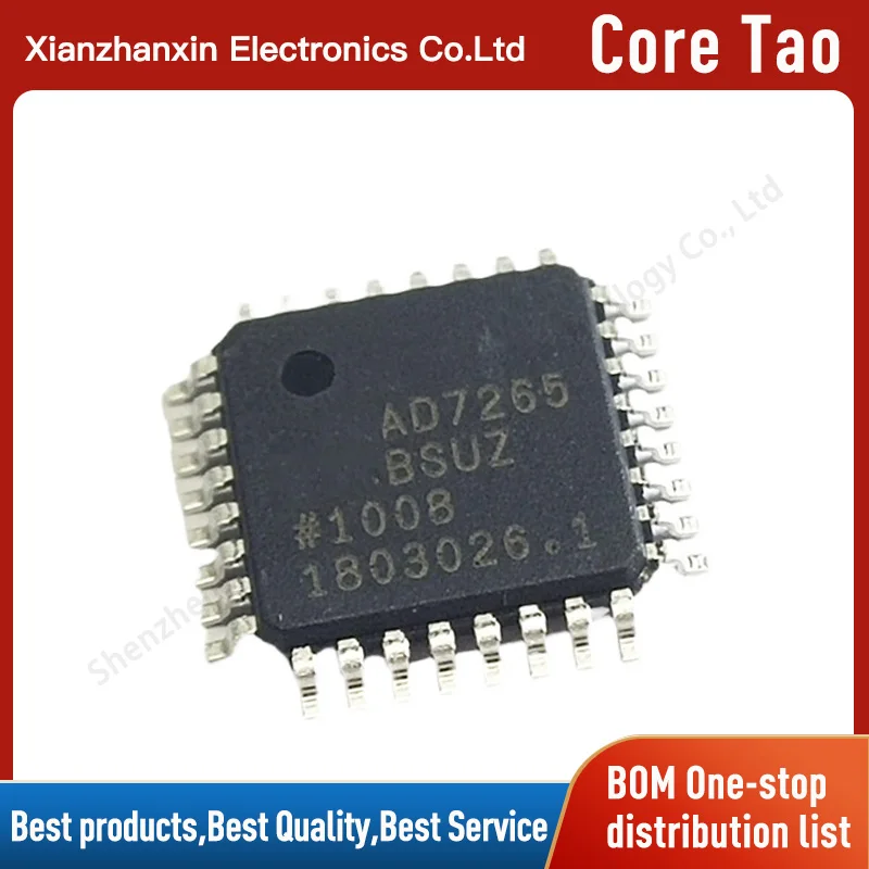 

1pcs/lot AD7265BSUZ AD7265B TQFP32 Analog to digital conversion chip IC in stock